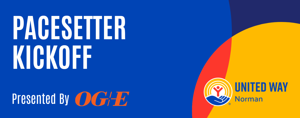 Graphic with text reading Pacesetter Kickoff