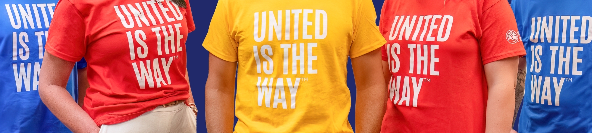 People wearing United Is The Way tshirts